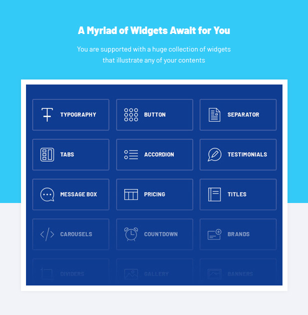 Beratung WordPress Theme - Widgets